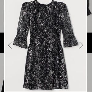 NWT H&M X Vampires Wife Lace mini dress